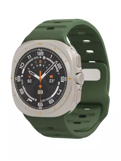 Ремешок силиконовый "vlp" Pulse Band для Samsung Galaxy Watch Ultra 47 мм, зеленый