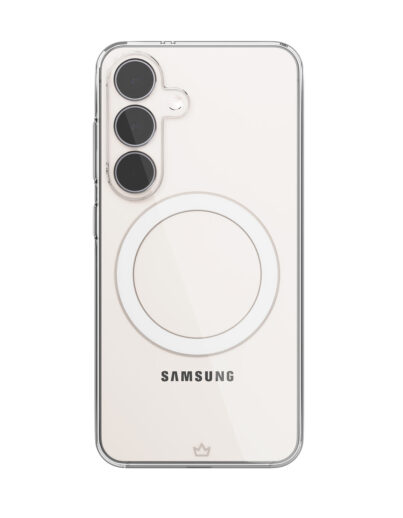 Чехол защитный "vlp" Puro Case с MagSafe для Samsung S25, прозрачный