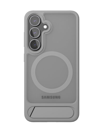 Чехол защитный "vlp" Reels Case с MagSafe для Samsung S25, серый