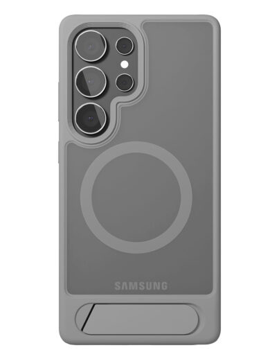 Чехол защитный "vlp" Reels Case с MagSafe для Samsung S25 Ultra, серый