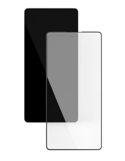 Стекло защитное 2.5D "vlp" Premium Shield для Samsung S25 Ultra с черной рамкой